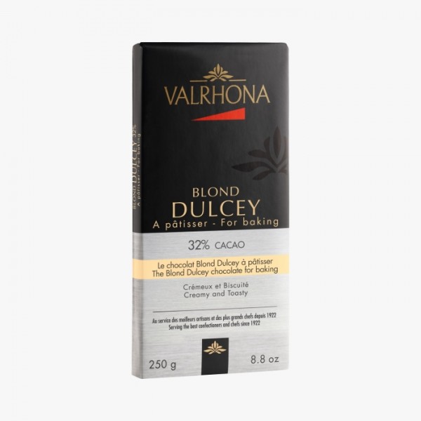 VALRHONA TABLETTE 250GR DULCEY 32% MINI BLOCK