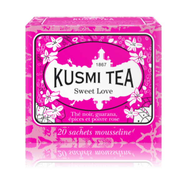 KUSMI TEA WELLNESS TEA SWEET LOVE 20BAGS